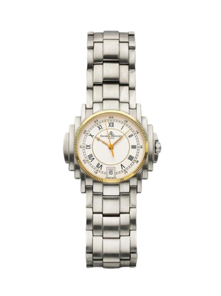PRE-OWNED 34MM BAUME & MERCIER SHOGUN WATCH