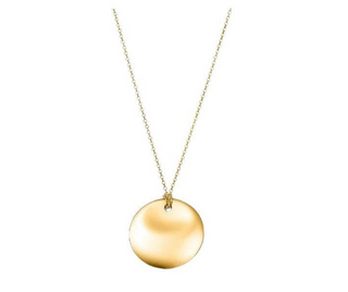 TIFFANY & CO ROUND PENDANT NECKLACE
