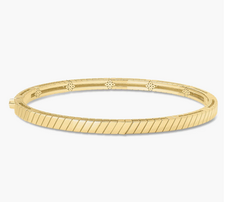LOVE IN VERONA RIDGED BANGLE
