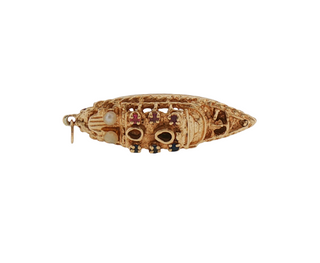 VINTAGE SHIP CHARM