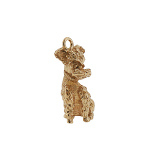VINTAGE FRENCH POODLE CHARM