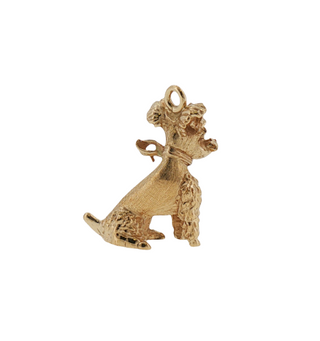 VINTAGE FRENCH POODLE CHARM