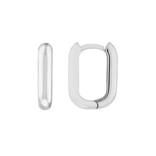 Oblong Mini Hoops