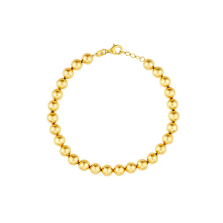 GOLD BEAD BRACELET