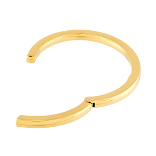 Squared Tube Cuff Bangle