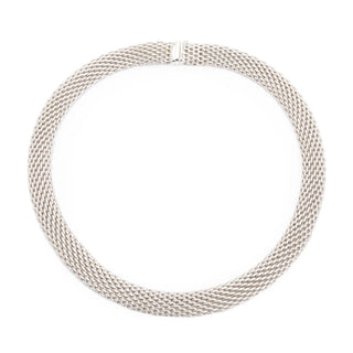 TIFFANY & CO. SOMERSET MESH NECKLACE