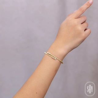 GRADUATED BEZEL BYPASS BANGLE