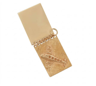 VINTAGE PASSPORT CHARM