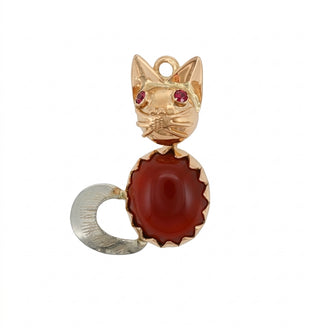 VINTAGE CAT CHARM