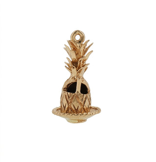 VINTAGE PINEAPPLE DRINK CHARM