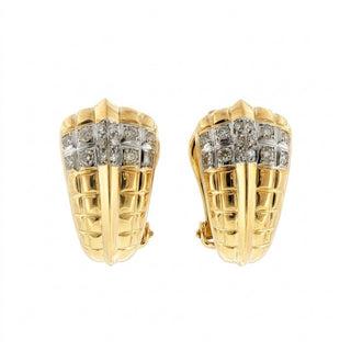 FARAONE DIAMOND EARCLIPS