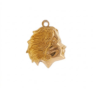 VINTAGE BLINDFOLDED LADY JUSTICE CHARM