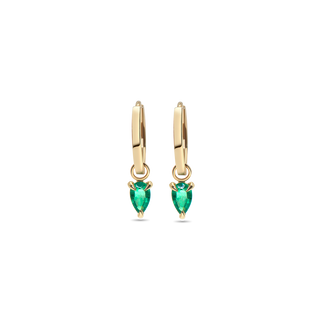 Kinsley in Emeralds Earrings