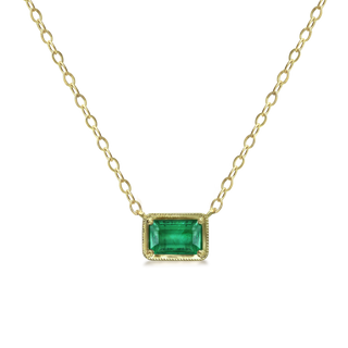 Leone Emerald Necklace