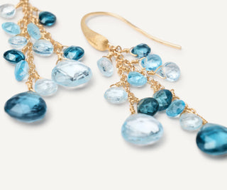 PARADISE BLUE TOPAZ EARRINGS