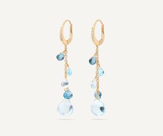 PARADISE BLUE TOPAZ EARRINGS