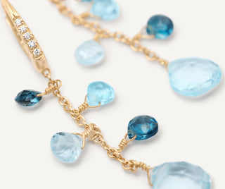 PARADISE BLUE TOPAZ EARRINGS