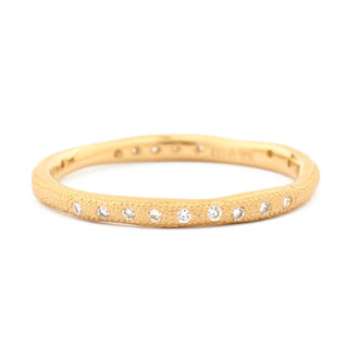 Gold Wavy Stardust Band