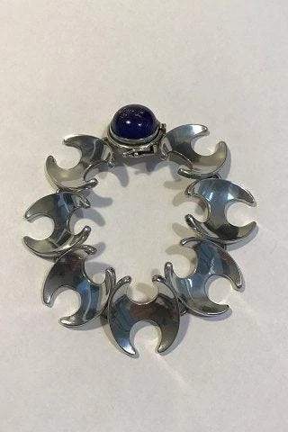 GEORG JENSEN SILVER & LAPIS BRACELET