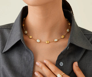 SIVIGLIA MOTHER OF PEARL NECKLACE